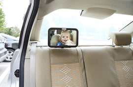 Detachable Backseat Baby Car Mirror – box damaged - 0