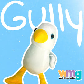 Gully the Seagull Plush Toy, Kids Gift - 0