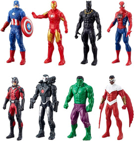 Marvel Figures 8 Pack Ultimate Protectors Action Hasbro Complete Box Set - 0