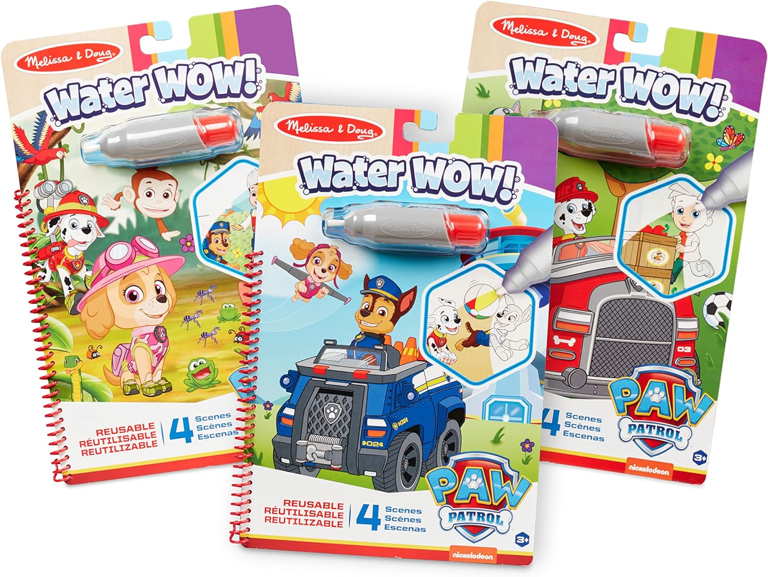 Melissa & Doug Let's Explore Water Wow! Outdoor Adventure Deluxe Water Reveal Pad Riutilizzabile In Viaggio Attivita Di Viaggio Calza Stuffers Water Wow Libri Di Attivita Per Bambini Dai 3 A Melissa & Doug Let's Explore Water Wow! Outdoor Adventure Deluxe Water Reveal Pad Riutilizzabile In Viaggio Attivita Di Viaggio Calza Stuffers Water Wow Libri Di Attivita Per Bambini Dai 3 A