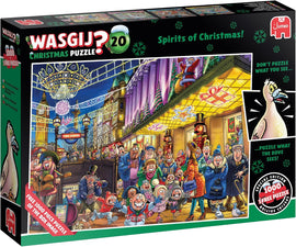 Wasgij Christmas 20 Jigsaw Puzzle 2 x 1000 Pieces The Spirits of Christmas 2025