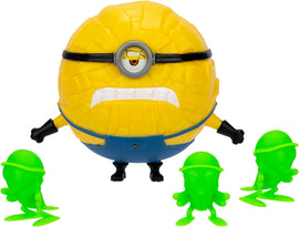Minions Despicable Me 4 Crash & Roll Mega Jerry Action Figure - Fun Play Feature