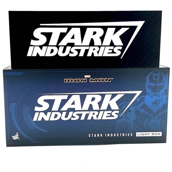 Hot Toys Stark Industries Logo Lightbox | Well Made Gifts