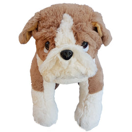 Deluxe Paws Extra Large Bulldog Plush Soft Toy 65cm - 0