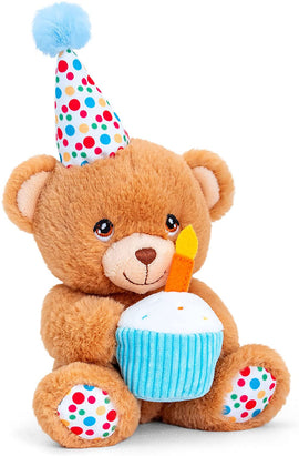 Keel Toys Eco Plush Special Occasions, 100% Recycled (Happy Birthday)