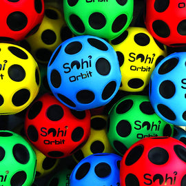 SOhi Orbit Ball - Super Bouncy Mega High Moon Rubber Ball - 0