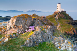 Wales - Conwy Castle in North Wales and Twr Mawr Lighthouse, Anglesey 2 x 1000 Piece Jigsaw Collection - 0