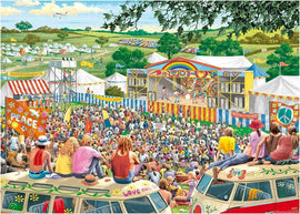 Jumbo Falcon De Luxe Summer Music Festival Jigsaw Puzzle 1000 Pieces 11304 - 0