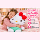  Hello Kitty 50cm soft toy displayed on a bed or bedroom shelf

