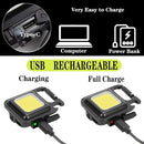 COB Ultra Bright Rechargeable Keychain Light-11