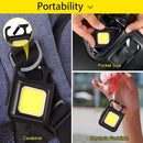 COB Ultra Bright Rechargeable Keychain Light-13