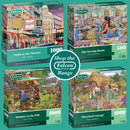 Falcon Night at the Theatre - 1000 Piece Jigsaw Puzzle for Adults | 1000 Pc Adult Jigsaws - Nostalgic, Charming Large Puzzles - Cosy Rainy Day Activity, Christmas & Birthday Gift - 68 x 49 cm-5