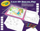 CRAYOLA Light-Up Tracing Pad | Trace & Create Colourful Custom Scenes! | Kids LED Drawing Tablet | Batteries Required (Not Included) | Ages 3+, PINK-4