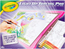 CRAYOLA Light-Up Tracing Pad | Trace & Create Colourful Custom Scenes! | Kids LED Drawing Tablet | Batteries Required (Not Included) | Ages 3+, PINK-1
