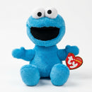  TY Cookie Monster Beanie Babies 15cm blue plush toy
