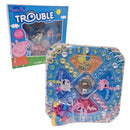 Peppa Pig Pop-O-Matic Trouble Board Game, Ages 5+, 2-4 Players, Family Game-1
