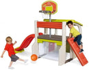 SMOBY KIDS MULTI ACTIVITY SPORTS FUN CENTRE WITH SLIDE (2.8M TALL)-2