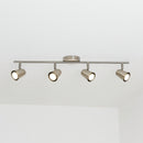 Eglo Travale LED Ceiling Spotlight Nickel Matt GU10 4x 5W Bulbs  Included-3
