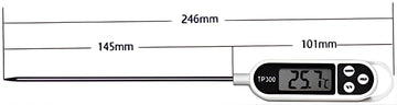 Instant Read Meat Thermometer for Cooking Grill and BBQ Griddle - 0