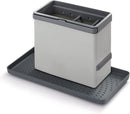 Kitchen Sink Caddy Tidy Organiser Grey Metaltex 24 x 13 x 14 cm-2
