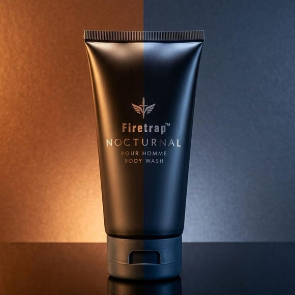  Firetrap Nocturnal men's perfume gift set in navy blue packaging
