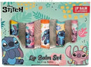 Disney Stitch Lip Balm Set  Set of 5 Fruity Flavoured Lip Balms-2