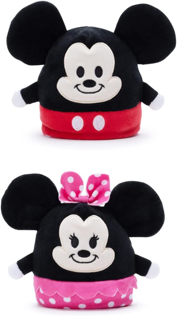 Disney Mickey and Minnie Mouse Reversible Plush Soft Cuddly Toy