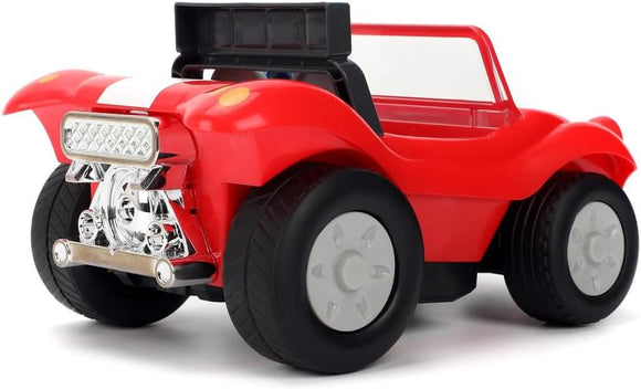 Side view of Jada Toys Disney Stitch 1:24 scale remote control buggy car
