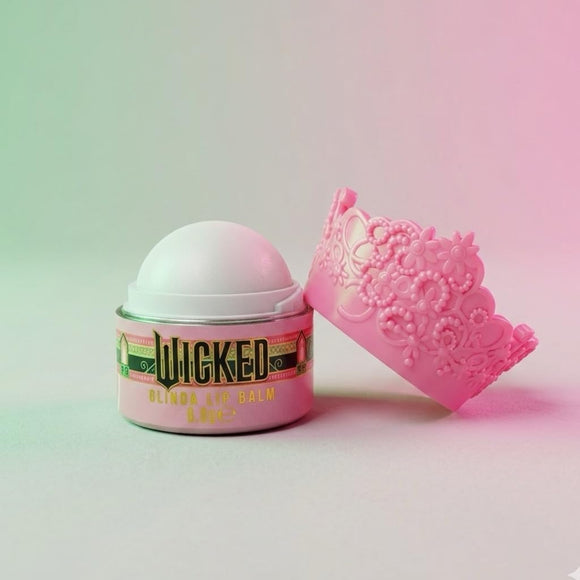 Official Wicked Lip Balm Duo - Two Character Shaped Lip Care Tins Glinda the Good & Elphaba