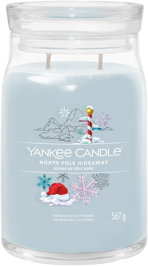 Yankee Candle North Pole Hideaway Large Garden Candle
