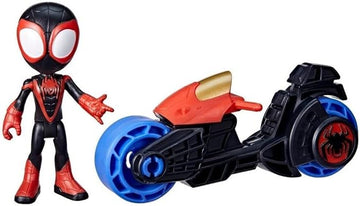 Myles Morales  Figure & Motorcycle - 0