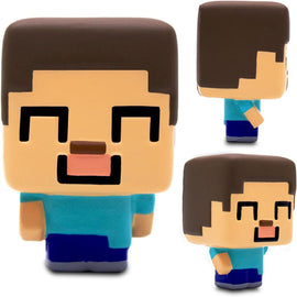 Minecraft SquishMe Series 2 – Official Collectible Squishy Toy - 0