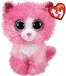  TY Reagan Cat Beanie Boo 15cm soft cat plush toy
