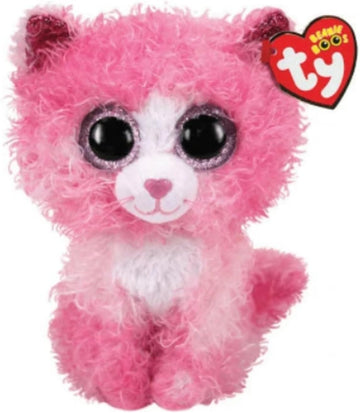  TY Reagan Cat Beanie Boo 15cm soft cat plush toy
