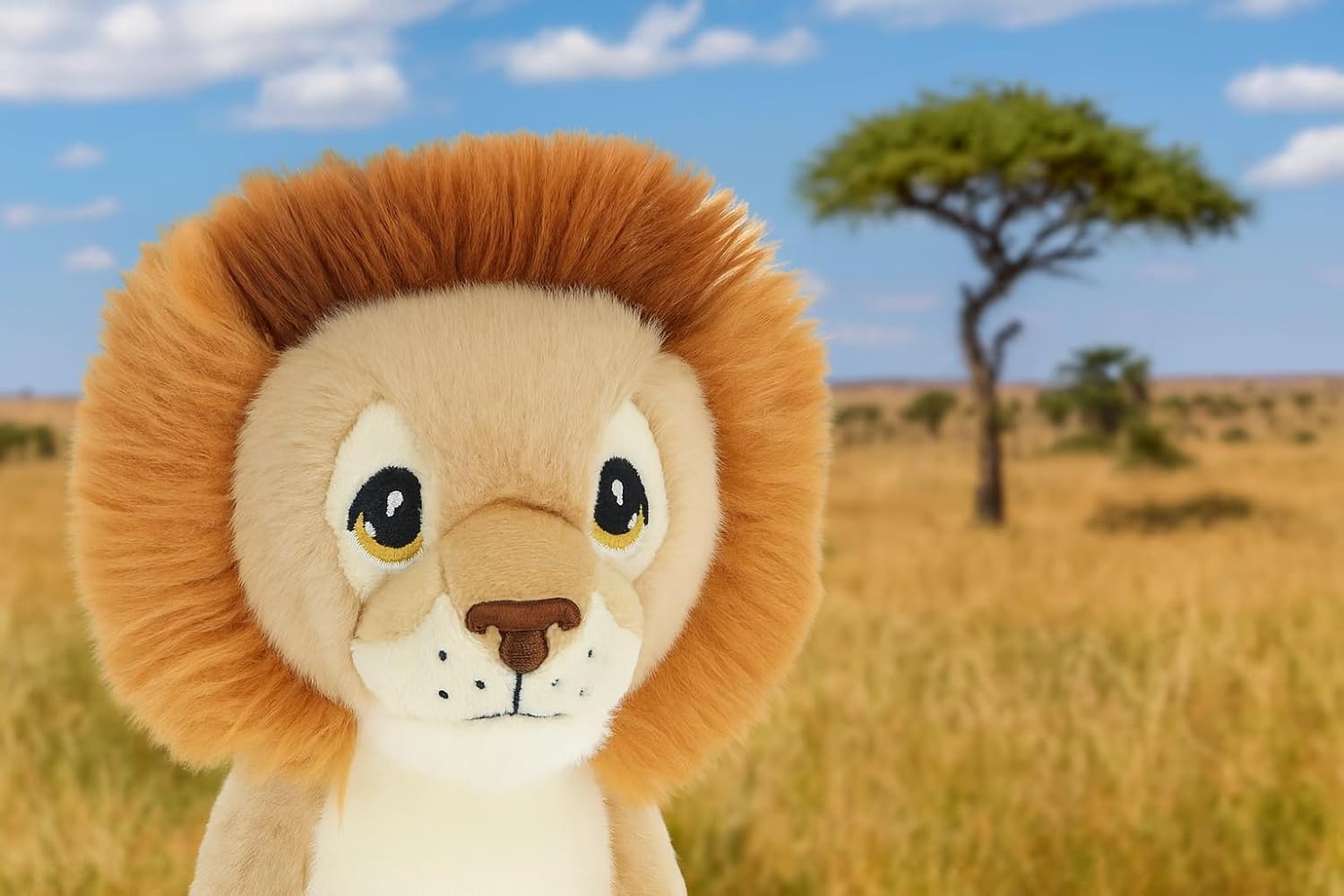 Keeleco 100% Recycled Plush Eco Toys (Lion) - 0