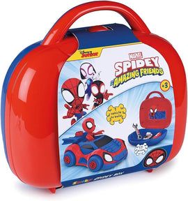 SMOBY Spiderman Tool Box for kids, Fun Build Create