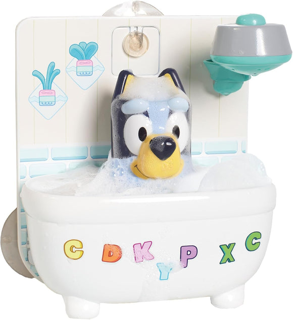 Toomies Shower & Scrub Bluey, Bath Toy for Toddlers