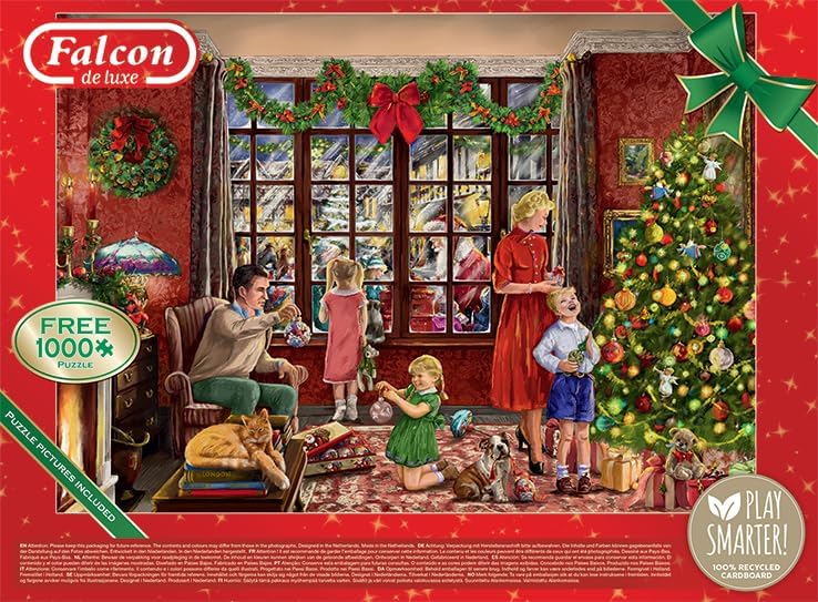 Christmas Jigsaw Puzzles Letters for Santa 2 x 1000 Piece
