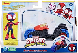 Myles Morales  Figure & Motorcycle