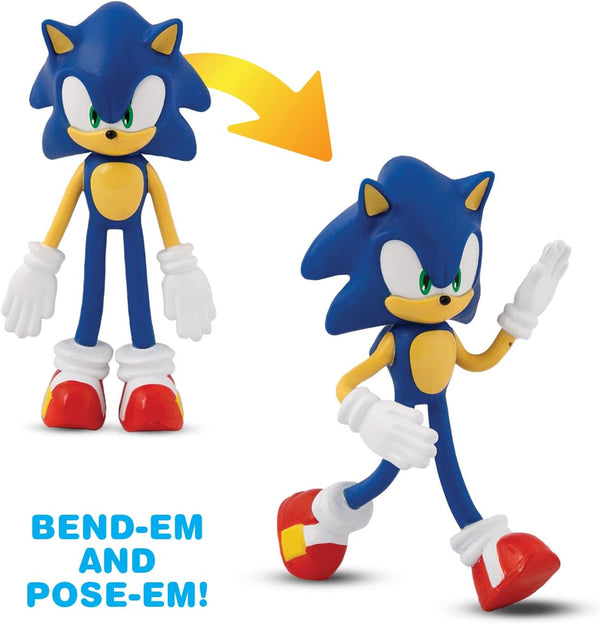 Sonic The Hedgehog - The Original Bendable, Posable Actions Figures