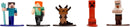Minecraft Nano Metal Figures 18 Pack Wave 13-8