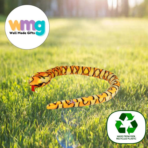 Snake Plush Toys 100cm (Assorted) 100% Recycled Eco Soft Teddy Keel SE1165