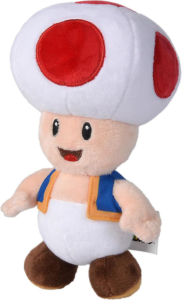 Nintendo Super Mario Toad plush 20cm Plush Soft Toy - 0