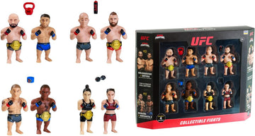 UFC Octagon Fighters Collectible Fights Series 8 Figure 4 Fights Set
