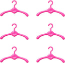Barbie Fashionistas Ultimate Closet Accessory, Translucent Doors, Storage Spaces, Fold-out Rack, 6 Hangers, Great Gift for 3 Years Old & Up-5