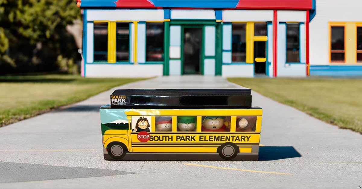 South Park School Bus Gift Collection With 5 figures