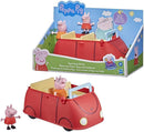 Peppa Pig Peppa’s Adventures Peppa’s Family Red Car Preschool Toy, Speech and Sound Effects, Includes 2 Figures, for Ages 3 and Up-1