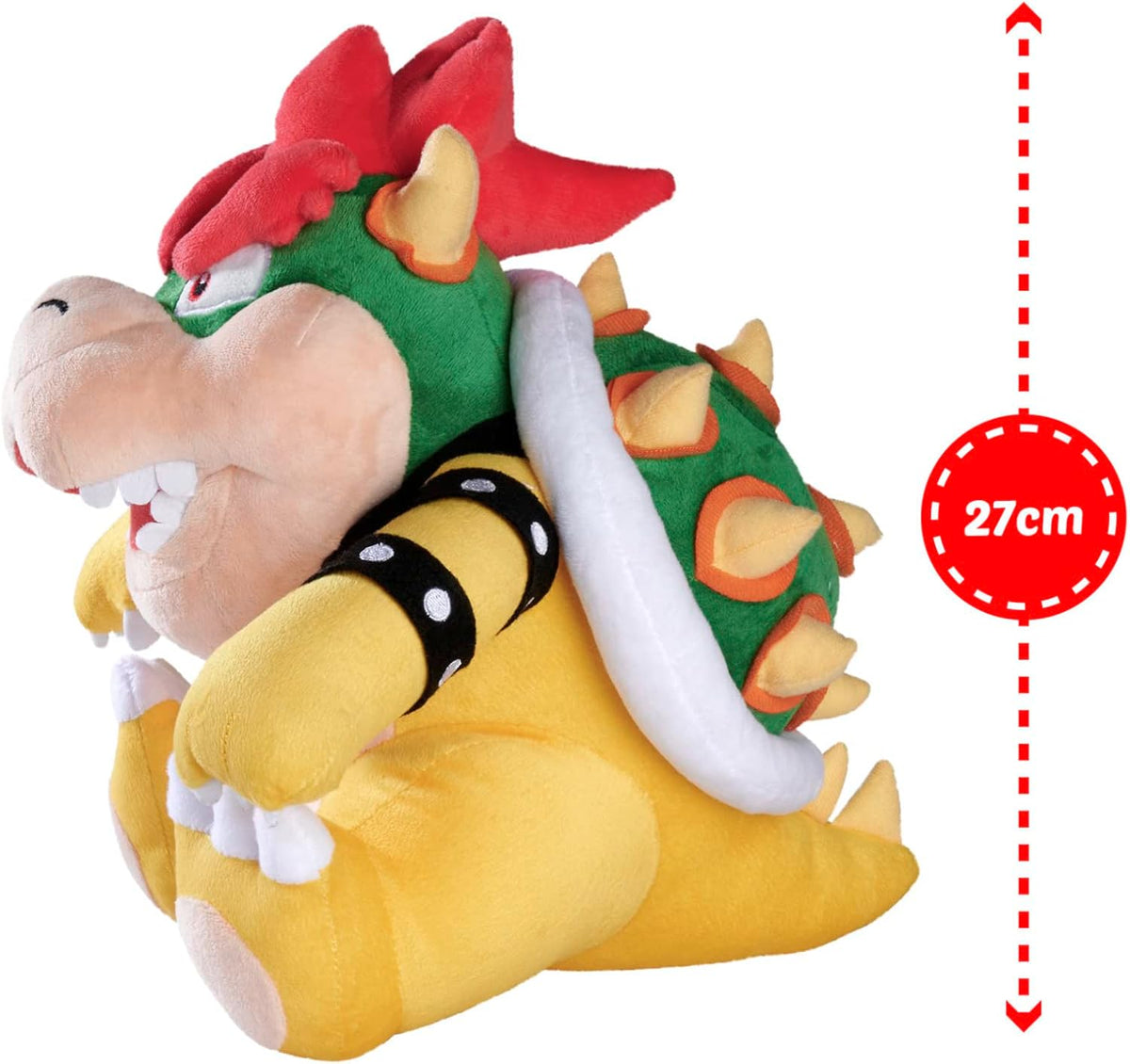 Simba Official Nintendo Super Mario Bowser 27 cm Plush Soft Toy | Well ...