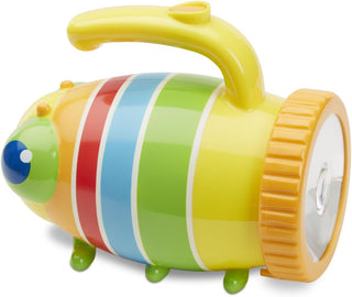 Melissa & Doug Sunny Patch Giddy Buggy Flashlight With Easy-Grip Handle - Toddler Flashlight, Flashlight For Kids Ages 3+