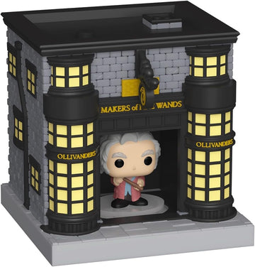 Funko Bitty POP! Towns Harry Potter - Garrick Olivander & Olivander's Wand Shop - 0